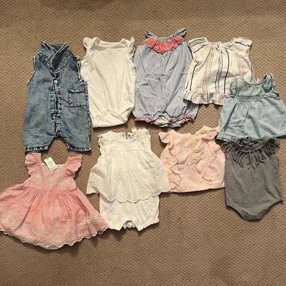GAP Other - 9 Baby Girl Outfits/Tops